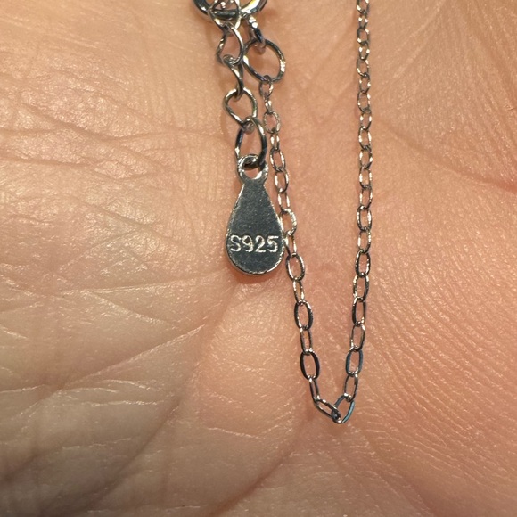 Over 1 Ctw Bezel Set Moissanite Sterling Silver Heart Pendant Necklace + GRA NIB - Picture 9 of 11